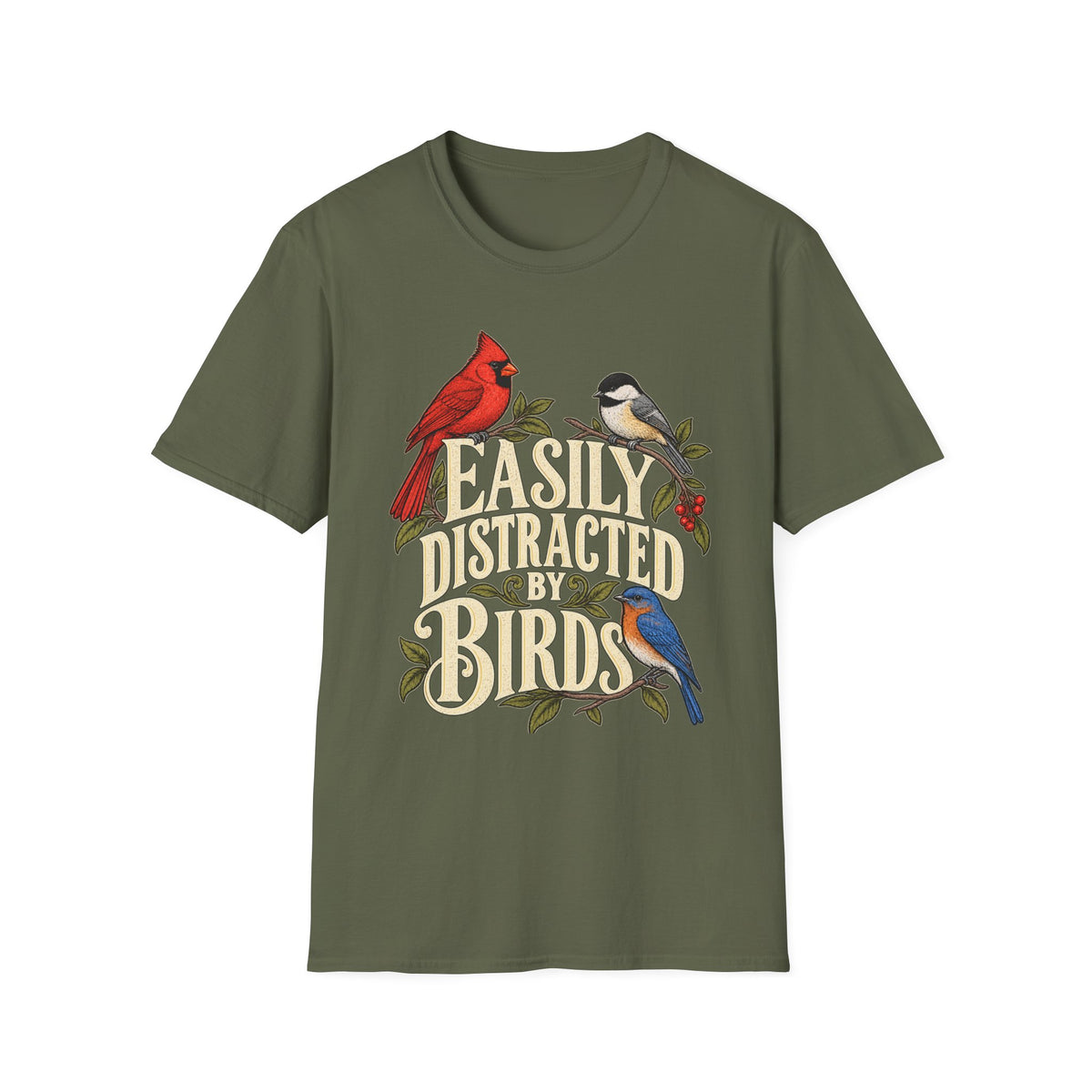 Distracted by birds T-Shirt